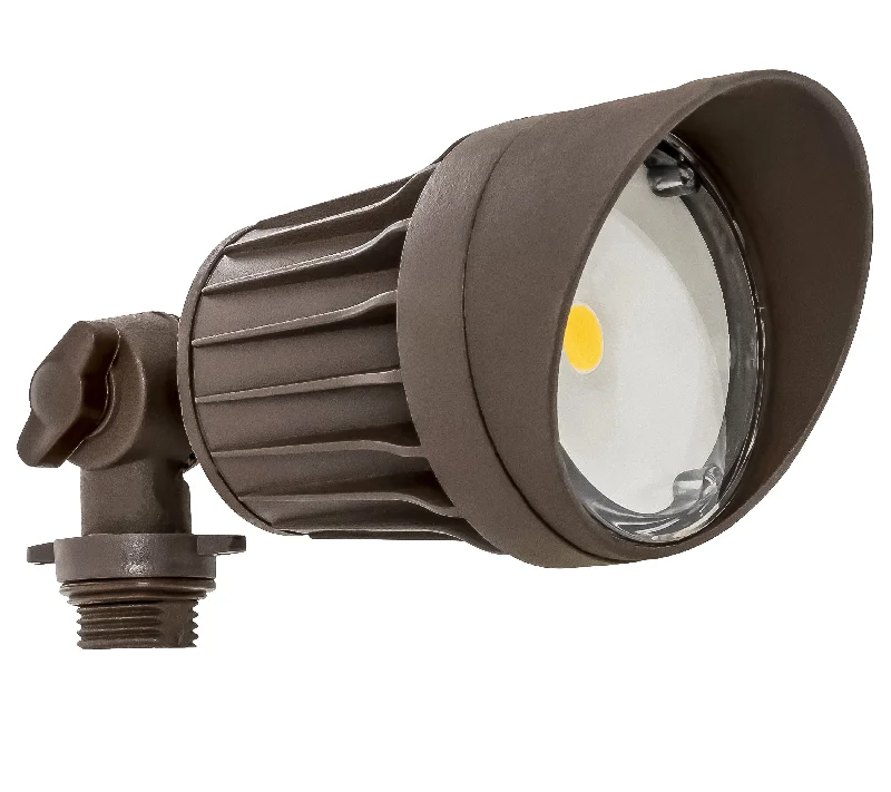 Waterproof track lighting for bathrooms120V LED Flood Head 10 Watt 3000K