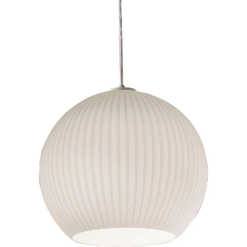 Explosion - Proof Industrial Lighting for Hazardous LocationsCleo 13 in. Pendant Light White Finish Explosion - Proof Industrial Lighting for Hazardous LocationsCleo 13 in. Pendant Light White Finish