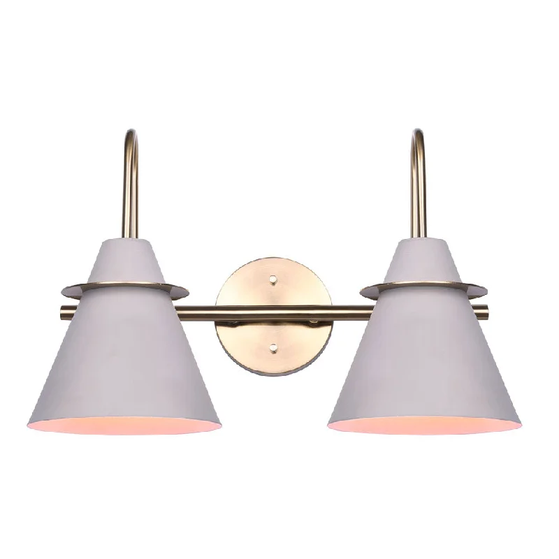 Track lighting with clear glass shadesCanarm IVL1076A02MGG Talia 2 Light Vanity in Gold Track lighting with clear glass shadesCanarm IVL1076A02MGG Talia 2 Light Vanity in Gold