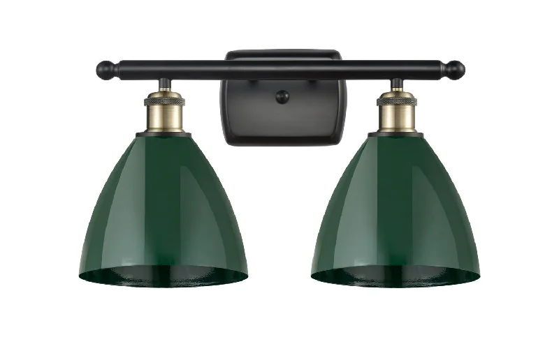 Industrial Wall - Mounted Lighting for Workshop WallsBallston Two Light Bath Vanity Industrial Wall - Mounted Lighting for Workshop WallsBallston Two Light Bath Vanity