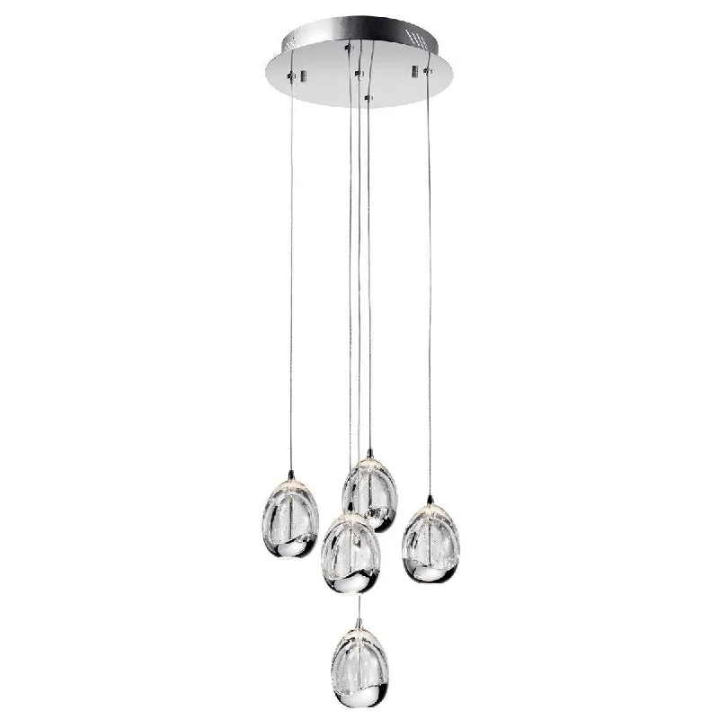 Adjustable Industrial Lighting for Flexible IlluminationLavinia 12 in. LED Pendant Light Chrome Finish Adjustable Industrial Lighting for Flexible IlluminationLavinia 12 in. LED Pendant Light Chrome Finish