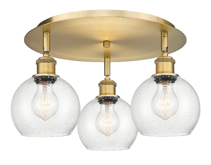 Color - Tunable Industrial Lighting for Special ApplicationsDowntown Urban Three Light Flush Mount Color - Tunable Industrial Lighting for Special ApplicationsDowntown Urban Three Light Flush Mount