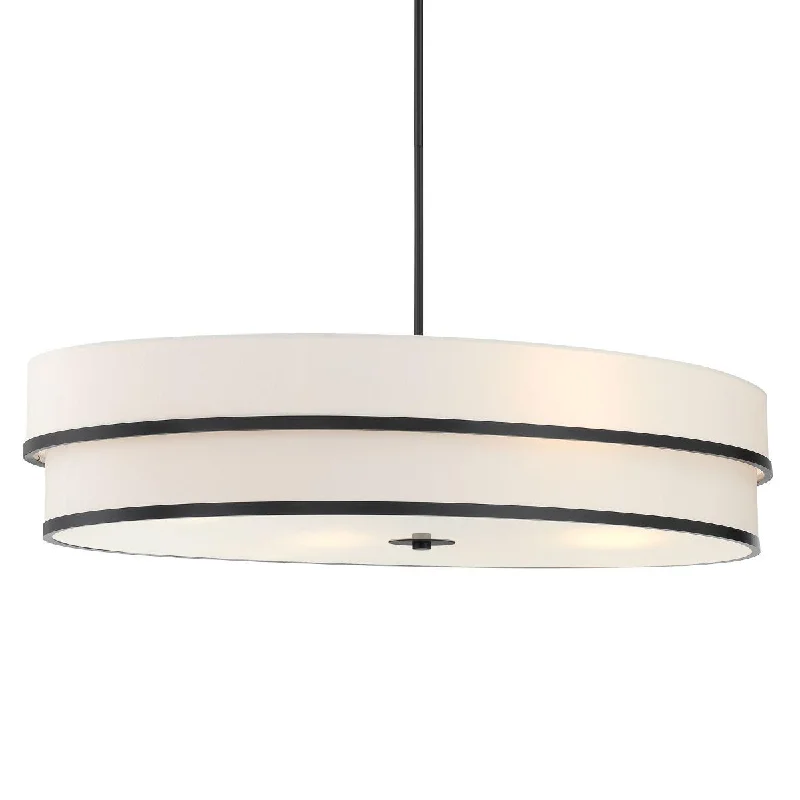 Shock - Resistant Industrial Lighting for Vibrating Machinery AreasCascade 42 In. 4 Lights Pendant Light Black Finish Shock - Resistant Industrial Lighting for Vibrating Machinery AreasCascade 42 In. 4 Lights Pendant Light Black Finish