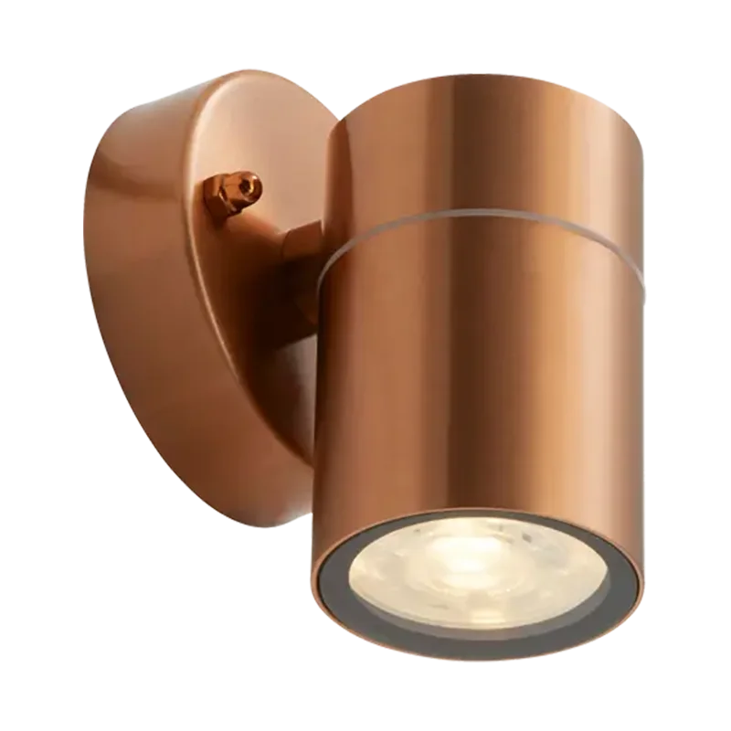 High - lumen track lighting for bright spacesleather wall lamps with a distressed texture for a rugged and stylish lookAcero Directional Wall Light Copper High - lumen track lighting for bright spacesleather wall lamps with a distressed texture for a rugged and stylish lookAcero Directional Wall Light Copper