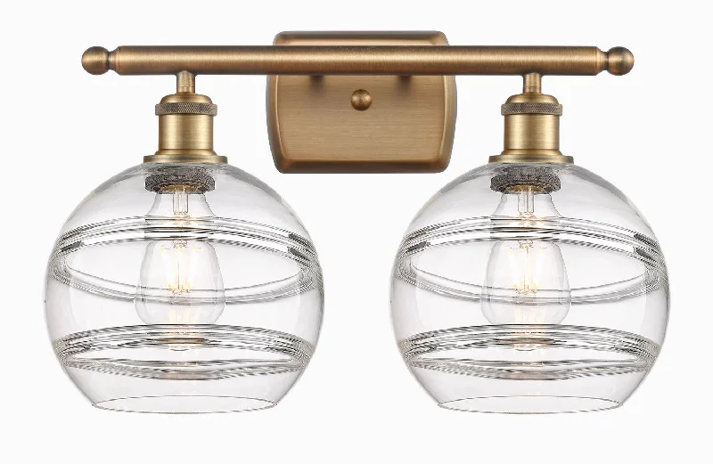 Industrial Lighting for Printing Press FacilitiesBallston Two Light Bath Vanity