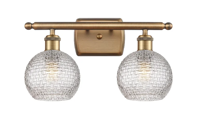 Industrial Exit Sign Lighting for Quick EvacuationBallston Two Light Bath Vanity