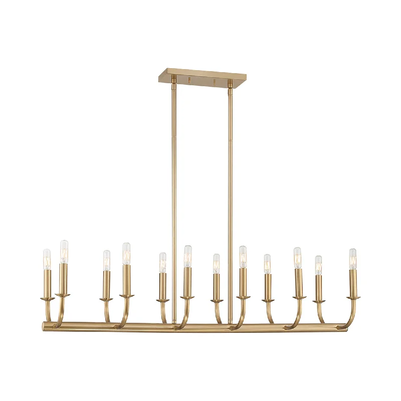Dimmable track lighting for home officesBailey Linear Chandelier