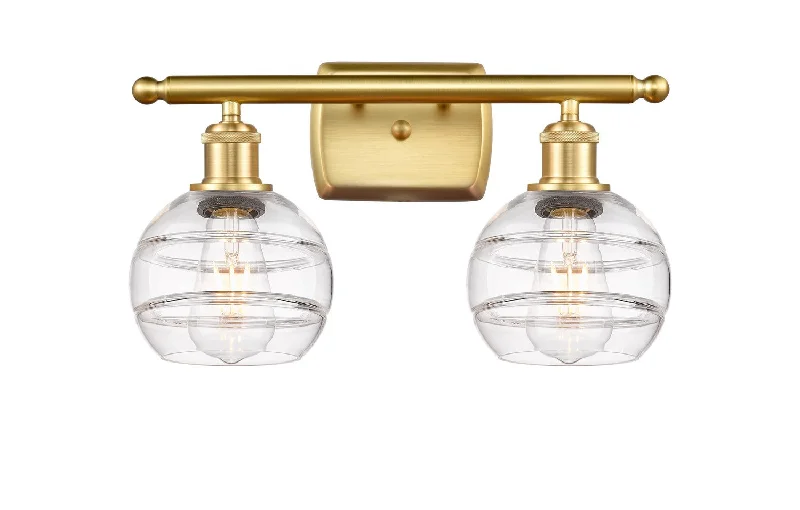Waterproof Industrial Lighting for Wet AreasBallston Two Light Bath Vanity
