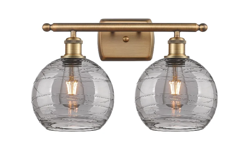 Shock - Resistant Industrial Lighting for Vibrating Machinery AreasBallston Two Light Bath Vanity Shock - Resistant Industrial Lighting for Vibrating Machinery AreasBallston Two Light Bath Vanity