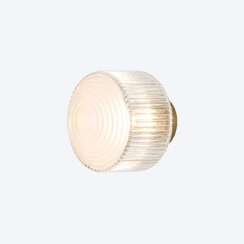 Frosted Brass / Clear