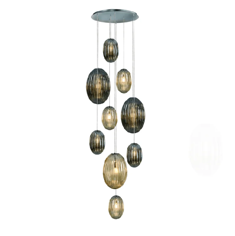 Track lighting for enhancing the architectureOvila· 9 L Lamp. Smoke, Cognac ,Remote Track lighting for enhancing the architectureOvila· 9 L Lamp. Smoke, Cognac ,Remote
