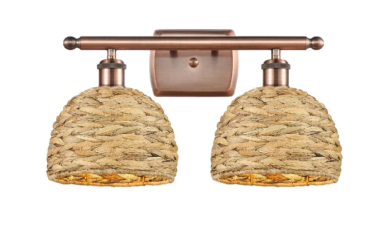 Industrial Lighting for Textile MillsDowntown Urban Two Light Bath Vanity