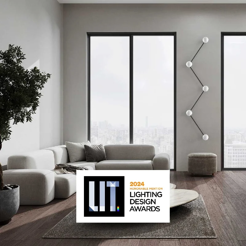 Track lighting for task lighting in workshopsMAZE WALL ZIGZAG
