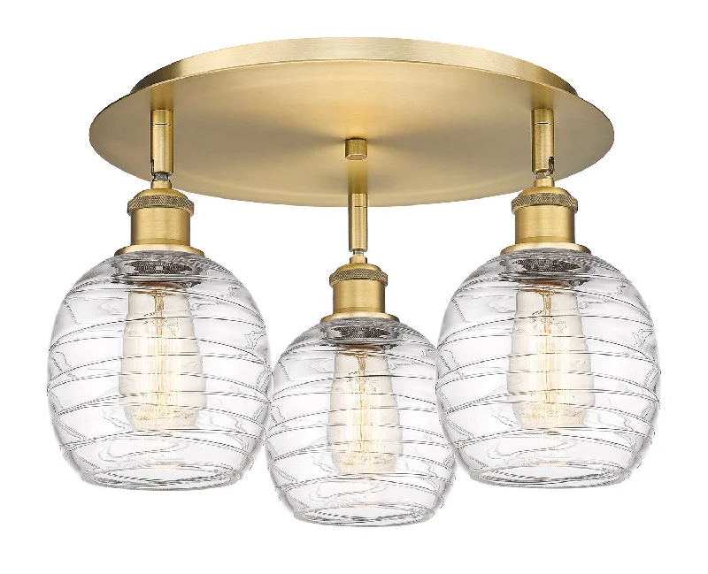 Adjustable Industrial Lighting for Flexible IlluminationDowntown Urban Three Light Flush Mount Adjustable Industrial Lighting for Flexible IlluminationDowntown Urban Three Light Flush Mount
