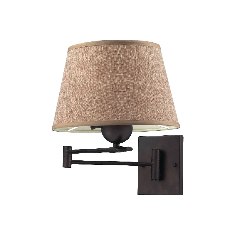 Modern track lighting with LED bulbsSwingarms 13" High 1-Light Sconce
