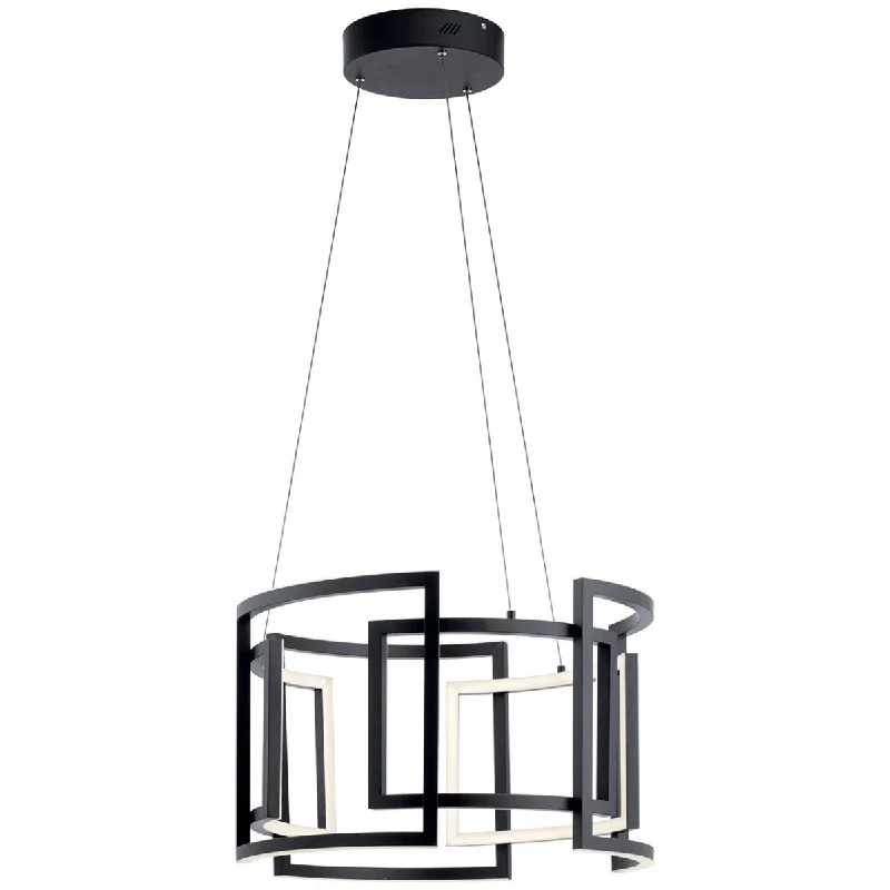 Industrial Lighting with High CRI (Color Rendering Index) for True Color PerceptionMelko 24 In. 9 Lights LED Pendant Light Black Finish Industrial Lighting with High CRI (Color Rendering Index) for True Color PerceptionMelko 24 In. 9 Lights LED Pendant Light Black Finish
