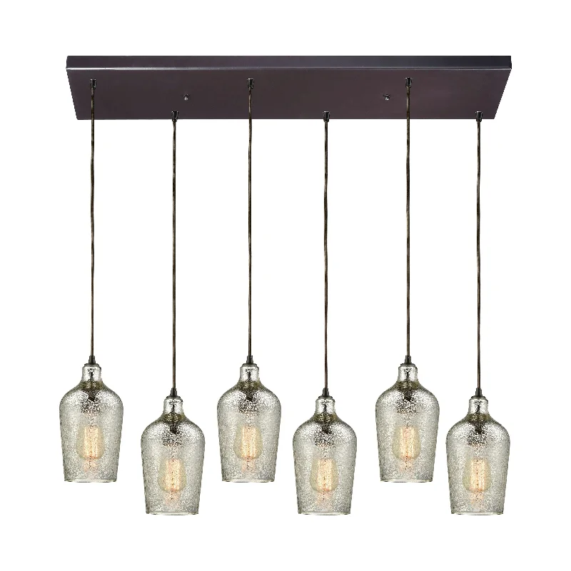 Contemporary track lighting in black finishHammered Glass 30" Wide 6-Light Pendant Contemporary track lighting in black finishHammered Glass 30" Wide 6-Light Pendant