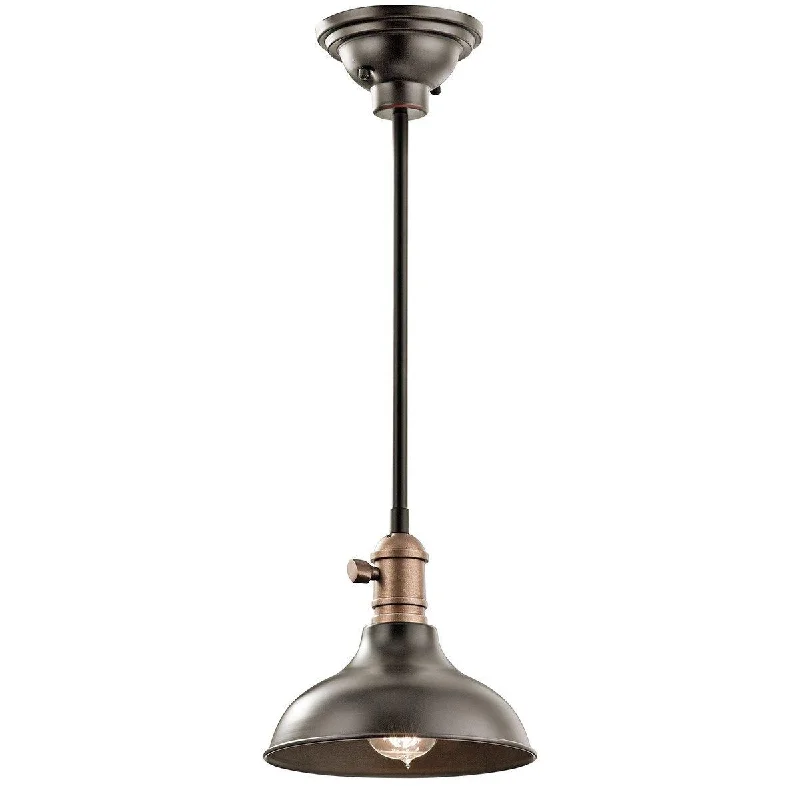 Industrial Flood Lighting for Outdoor Loading DocksCobson 8 In. Pendant Light Bronze Finish Industrial Flood Lighting for Outdoor Loading DocksCobson 8 In. Pendant Light Bronze Finish