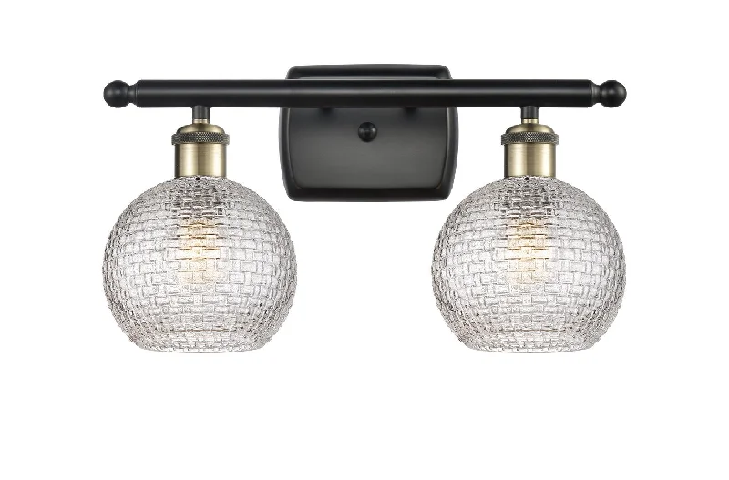 Dimmable Industrial Lighting for Ambiance ControlBallston Two Light Bath Vanity