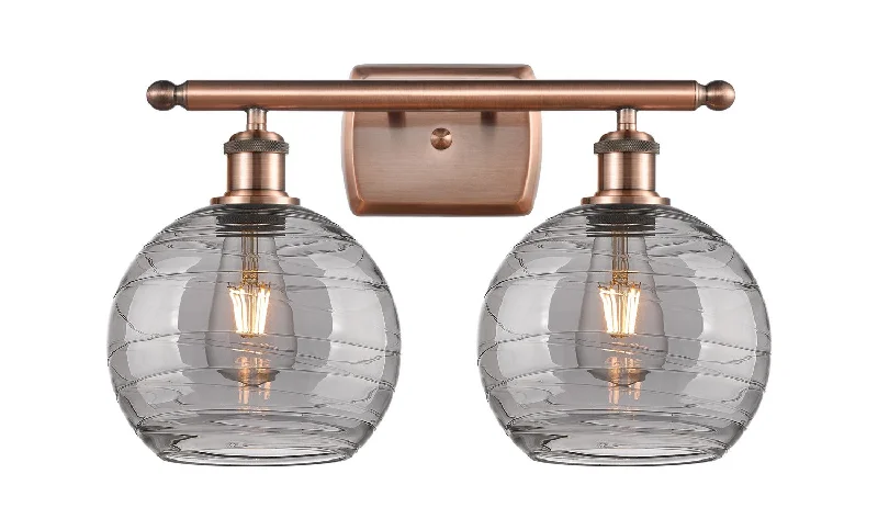 Waterproof Industrial Lighting for Wet AreasBallston Two Light Bath Vanity