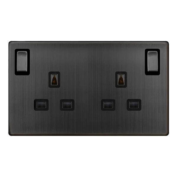 Track lighting with colored glass accentsDefinity 13A Ingot 2 Gang Dp Switched Safety Shutter Socket - Outboard Rockers Track lighting with colored glass accentsDefinity 13A Ingot 2 Gang Dp Switched Safety Shutter Socket - Outboard Rockers