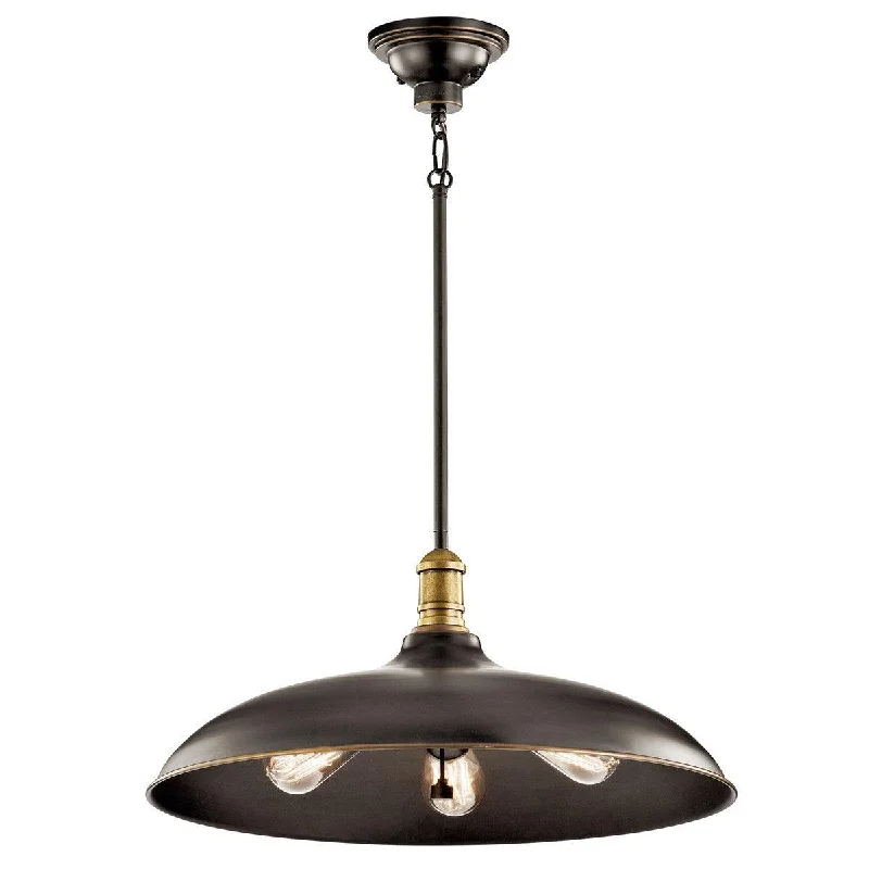 Industrial Area Lighting for Large Open SpacesCobson 20 in. Pendant Light Bronze Finish Industrial Area Lighting for Large Open SpacesCobson 20 in. Pendant Light Bronze Finish