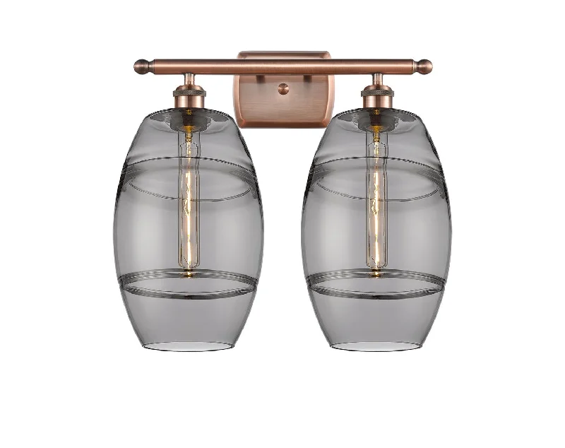 Industrial Lighting for Printing Press FacilitiesBallston Two Light Bath Vanity