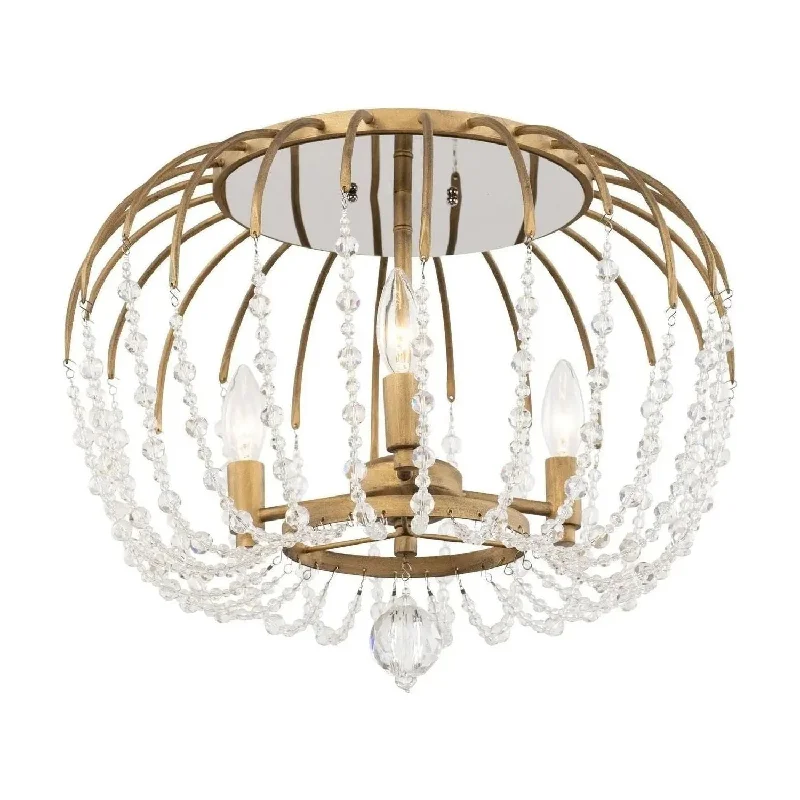 Track lighting for modernizing traditional interiorsVoliere Semi-Flush Mount