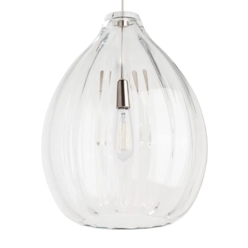 Industrial Emergency Lighting for Safety in FactoriesHarper 16 in. Pendant Light Satin Nickel Clear Finish Industrial Emergency Lighting for Safety in FactoriesHarper 16 in. Pendant Light Satin Nickel Clear Finish