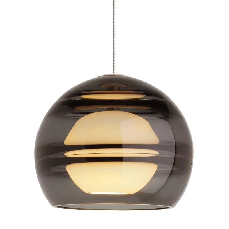 Industrial Area Lighting for Large Open SpacesSedona 6 in. Pendant Light Satin Nickel Finish Smoked Industrial Area Lighting for Large Open SpacesSedona 6 in. Pendant Light Satin Nickel Finish Smoked
