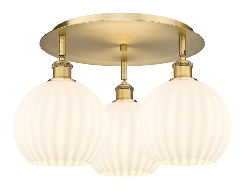 Industrial Lighting for Electronics ManufacturingDowntown Urban LED Flush Mount