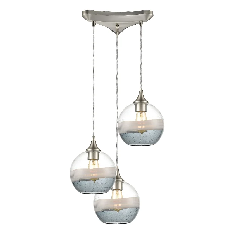 Track lighting for enhancing the architectureSutter Creek 12" Wide 3-Light Pendant