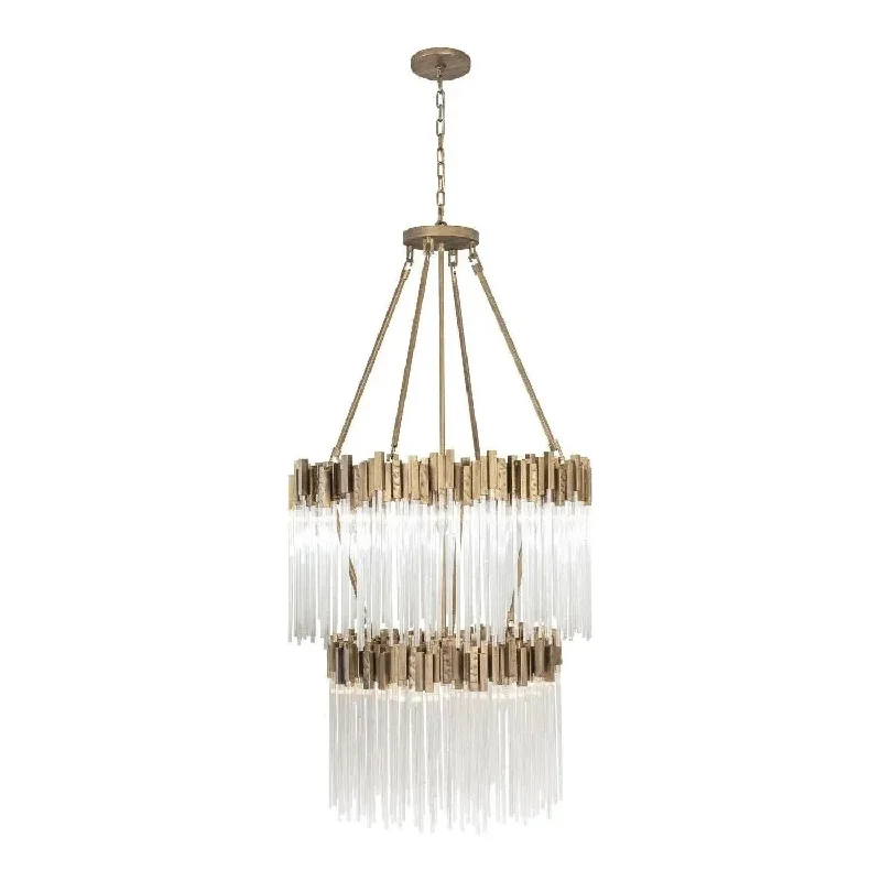 Track lighting with frosted glass shadesMatrix Chandelier