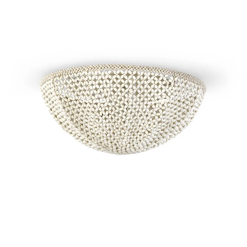 Modern track lighting with LED bulbsPalecek Quinn Flush Mount Beaded Chandelier