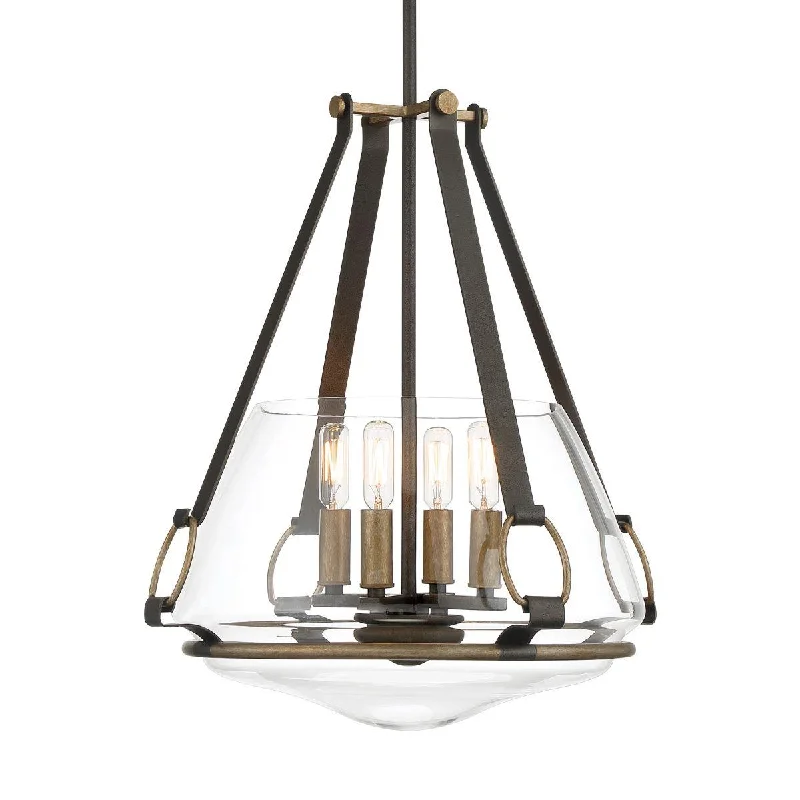 Industrial Exit Sign Lighting for Quick EvacuationEden Valley 18 in. 4 Lights Pendant Light iron & Gold Finish Industrial Exit Sign Lighting for Quick EvacuationEden Valley 18 in. 4 Lights Pendant Light iron & Gold Finish