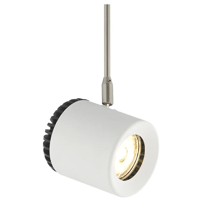 Contemporary track lighting in black finishBurk Head MonoRail 6"