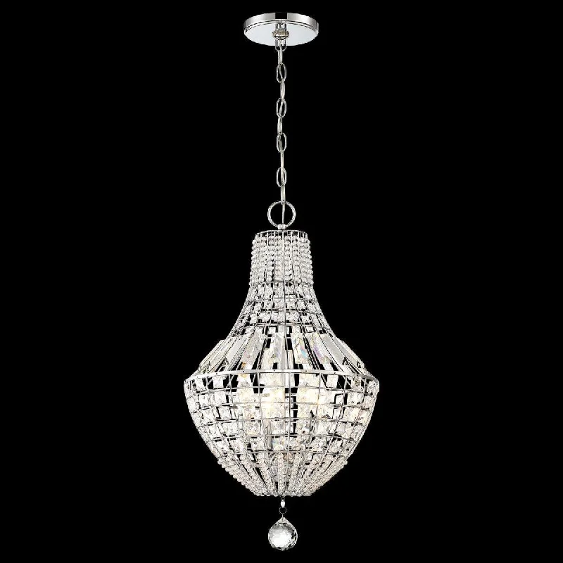 Industrial Flood Lighting for Outdoor Loading DocksBraiden 13 in. 4 Lights Pendant Light Chrome Finish Industrial Flood Lighting for Outdoor Loading DocksBraiden 13 in. 4 Lights Pendant Light Chrome Finish