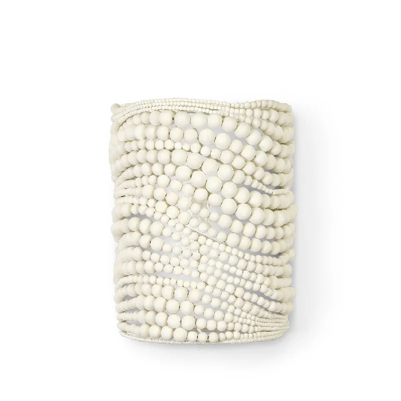Adjustable track lighting for living roomsPalecek Point Dume White Wood Bead Sconce 11.5 x 7 x 4 Adjustable track lighting for living roomsPalecek Point Dume White Wood Bead Sconce 11.5 x 7 x 4