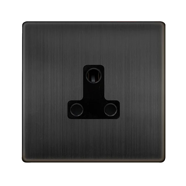 Track lighting for illuminating dining tablesDefinity 5A Round Pin Socket - Matt Bronze Cover Plate - Black Insert Track lighting for illuminating dining tablesDefinity 5A Round Pin Socket - Matt Bronze Cover Plate - Black Insert