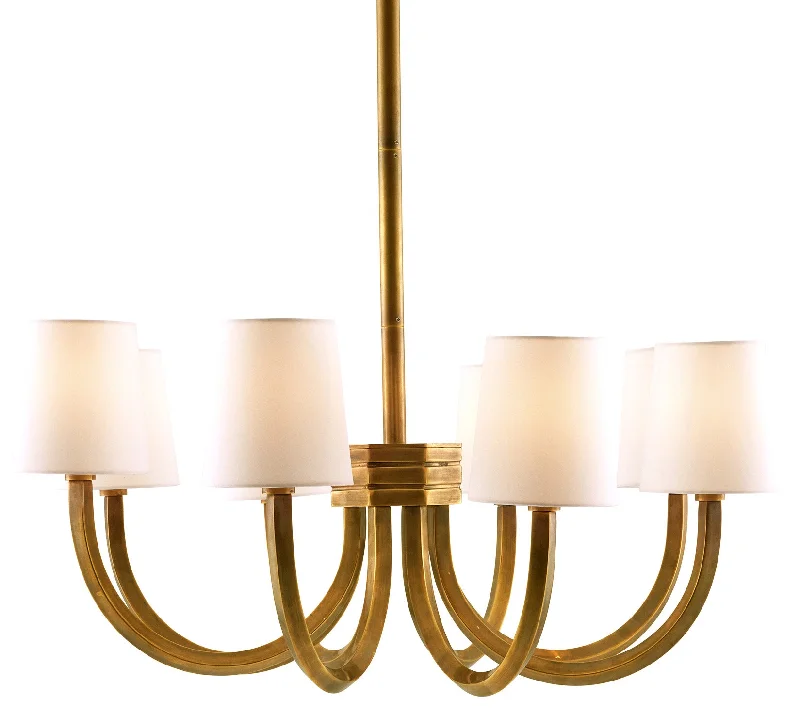 Track lighting with adjustable armsGaetano Chandelier