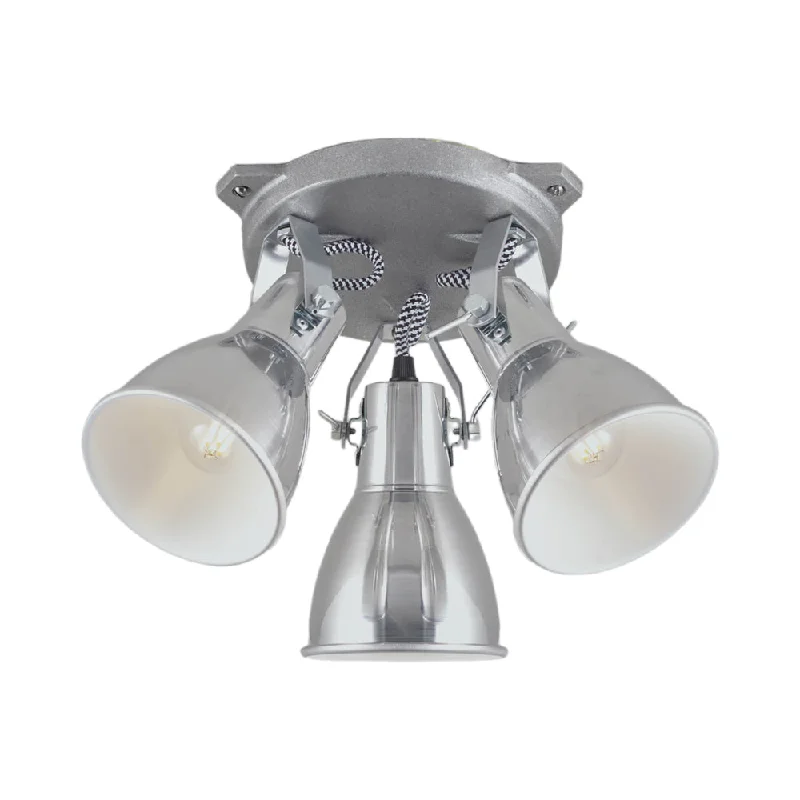 Track lighting with a long - lasting lifespanStirrup Triple Flush Mount Ceiling Light