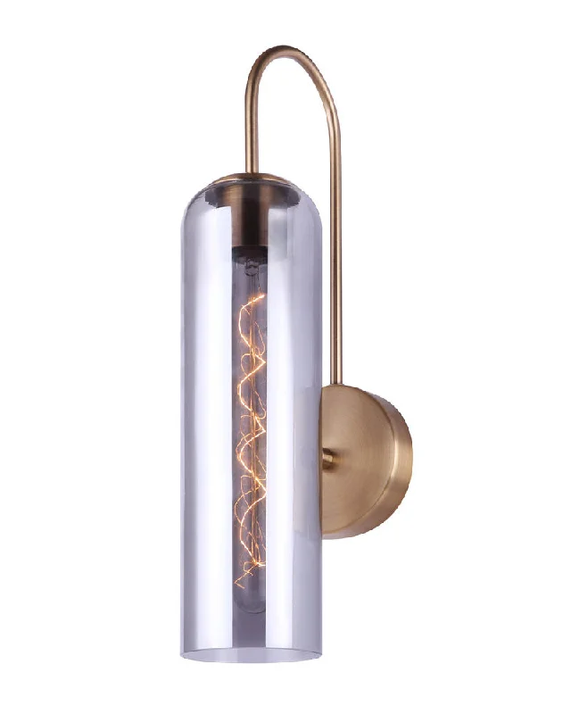 Energy - efficient track lighting fixturesCanarm IWF740B01GD Eloise Wall Sconce in Gold Energy - efficient track lighting fixturesCanarm IWF740B01GD Eloise Wall Sconce in Gold