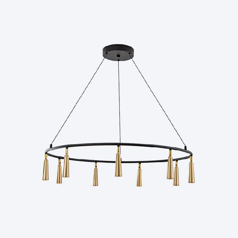 Energy - efficient track lighting fixturesBARCO LED ROUND DIMMABLE PENDANT
