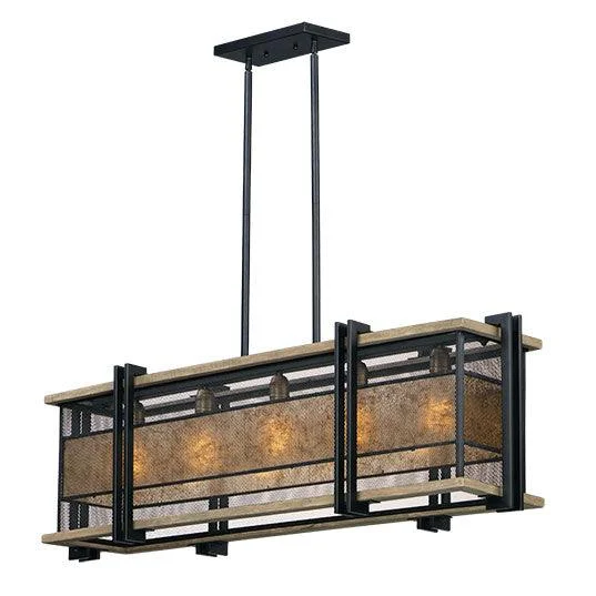 Color - Tunable Industrial Lighting for Special ApplicationsBoundry 45 in. 5 Lights Pendant Light Black Finish Color - Tunable Industrial Lighting for Special ApplicationsBoundry 45 in. 5 Lights Pendant Light Black Finish