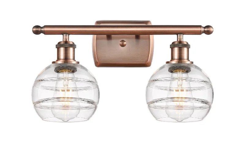 Industrial Flood Lighting for Outdoor Loading DocksBallston Two Light Bath Vanity