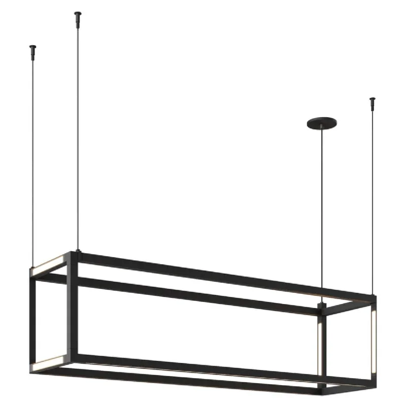 Industrial Emergency Lighting for Safety in FactoriesBrox 49 in. Surface LED Pendant Light Black finish Industrial Emergency Lighting for Safety in FactoriesBrox 49 in. Surface LED Pendant Light Black finish