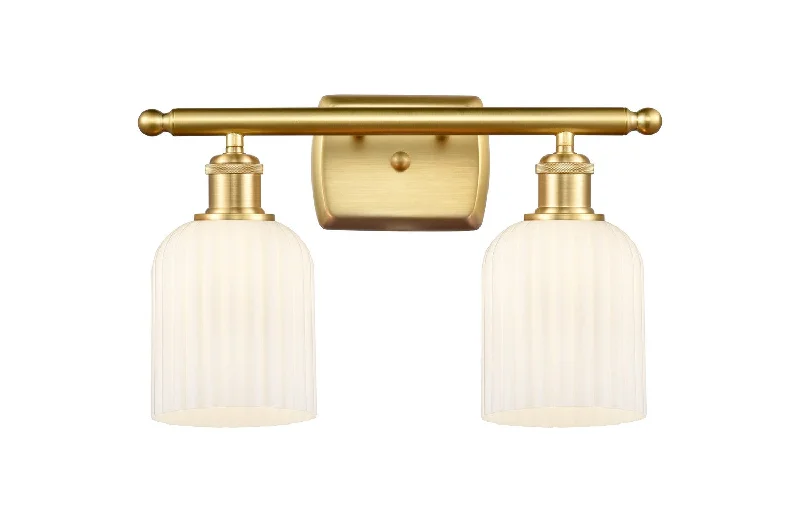 Industrial Lighting for Textile MillsBallston Two Light Bath Vanity