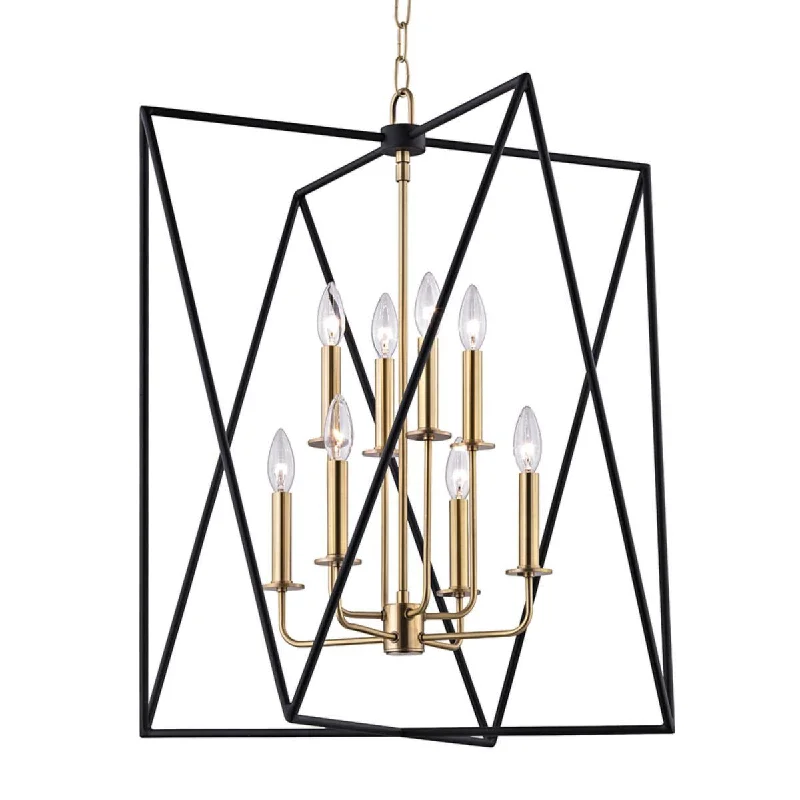 Industrial Lighting for Pharmaceutical ManufacturingLaszlo 24 in. 8 Lights Pendant Light Brass Finish Industrial Lighting for Pharmaceutical ManufacturingLaszlo 24 in. 8 Lights Pendant Light Brass Finish