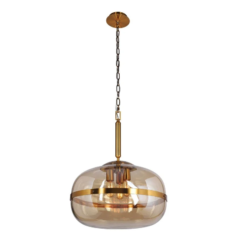 Corrosion - Resistant Industrial Lighting for Coastal FactoriesNottingham 20 In Pendant Light Brass Finish Corrosion - Resistant Industrial Lighting for Coastal FactoriesNottingham 20 In Pendant Light Brass Finish