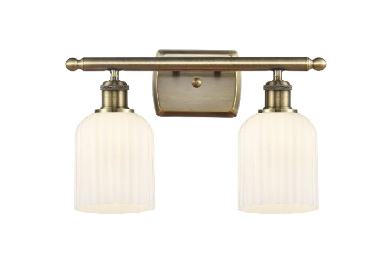 Energy - Efficient Industrial Lighting for Cost - SavingsBallston Two Light Bath Vanity Energy - Efficient Industrial Lighting for Cost - SavingsBallston Two Light Bath Vanity